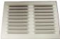 Wht. Finish Alum. Vent,2 Row, 16 Lvr, 8-1/2
