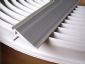 Black Streak Relief Gutter Inserts, White, 28'