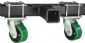 Hitch Bar Mount Swivel Skid Wheels