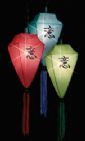 Chinese Lantern Fabric Lights