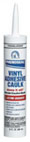Vinyl Adhesive Caulk,White, 10 oz.