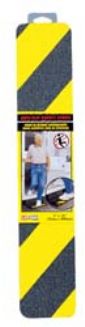Anti-Slip Safety Grit Strip,Yellow/Black, 3