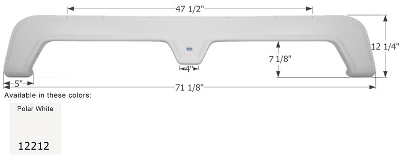 Icon 12212 Tandem Axle Fender Skirt