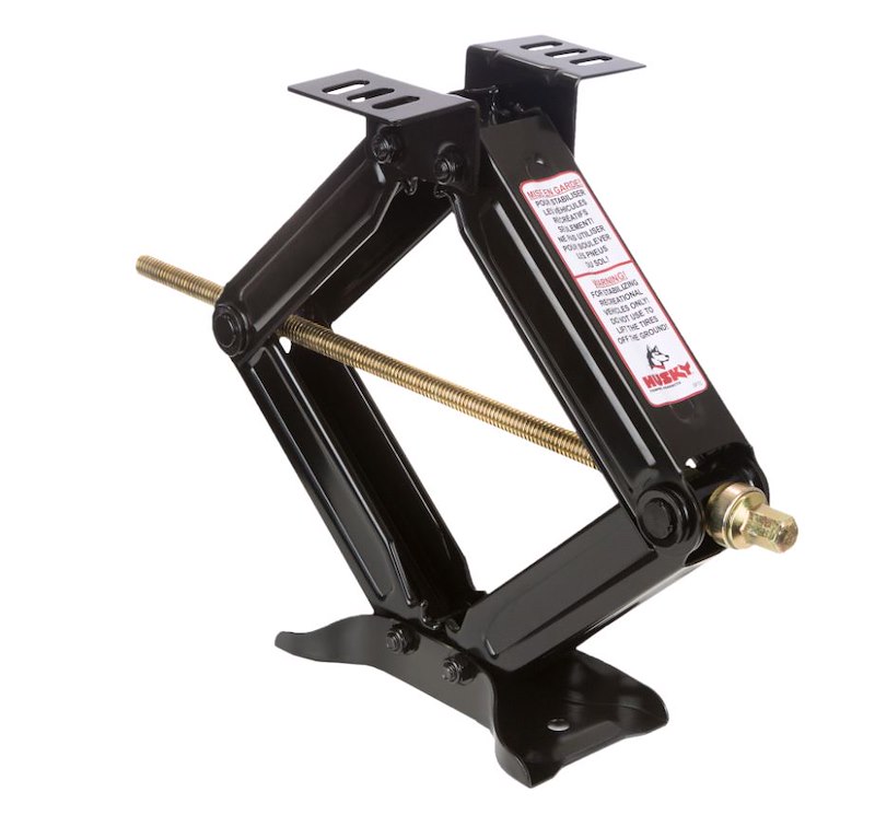 Husky Towing 88135 Single Leveling Scissor Jack 