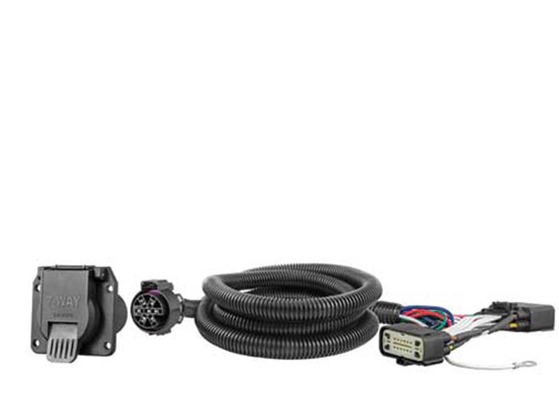 Curt 56431 Custom Plug-And-Play 7-Way RV Blade Wiring Harness