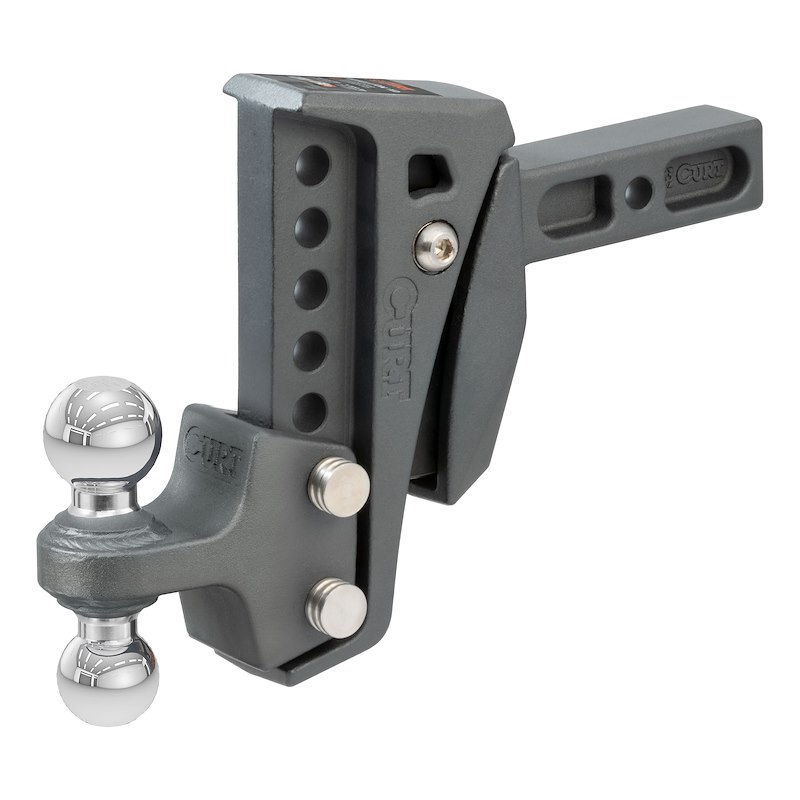 Curt 45951 Rebellion XD Adjustable Cushion Hitch - 2" Shank