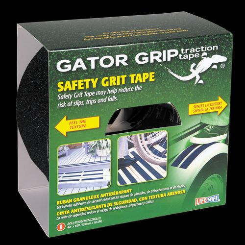 Incom RE160 Gator Grip Safety Grit Tape - 60' Length x 4" Width