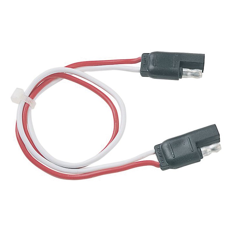 Husky Towing 30259 Trailer Wiring 2-Way Flat to 2-Way Flat Connector