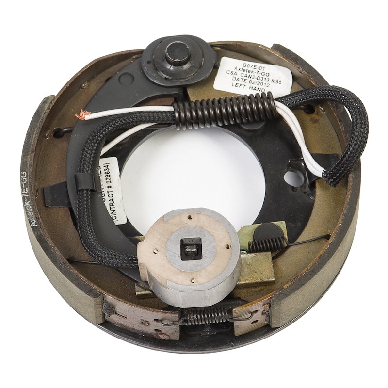 Husky Towing 30789 Left Hand Electric Trailer Brake Assembly - 7" x 1.25