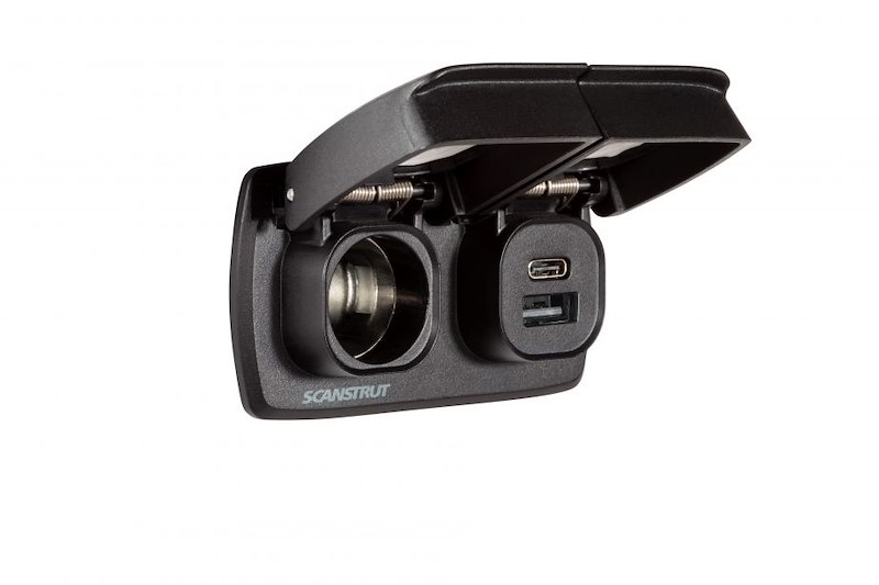 ScanStrut SC-MULTI-F2 Flip Pro Duo Power Port Socket