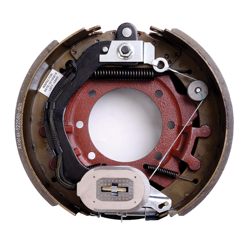 Husky Towing 33078 Left Hand Electric Trailer Brake Assembly