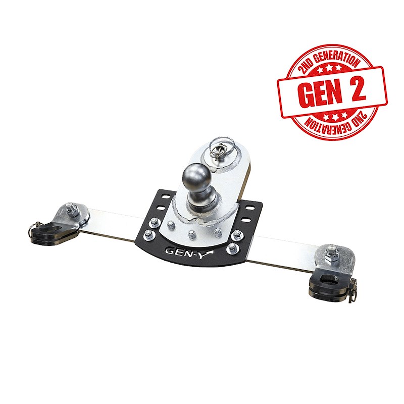 Gen-Y Hitch GH-21017 GEN 2 GoosePuck 5" Offset 2020+ GM OEM Puck Mount 25K