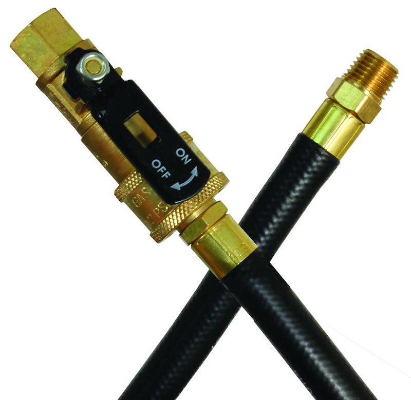 JR Products 07-31185 Quick Disconnect LP Feed Line Hose 72"
