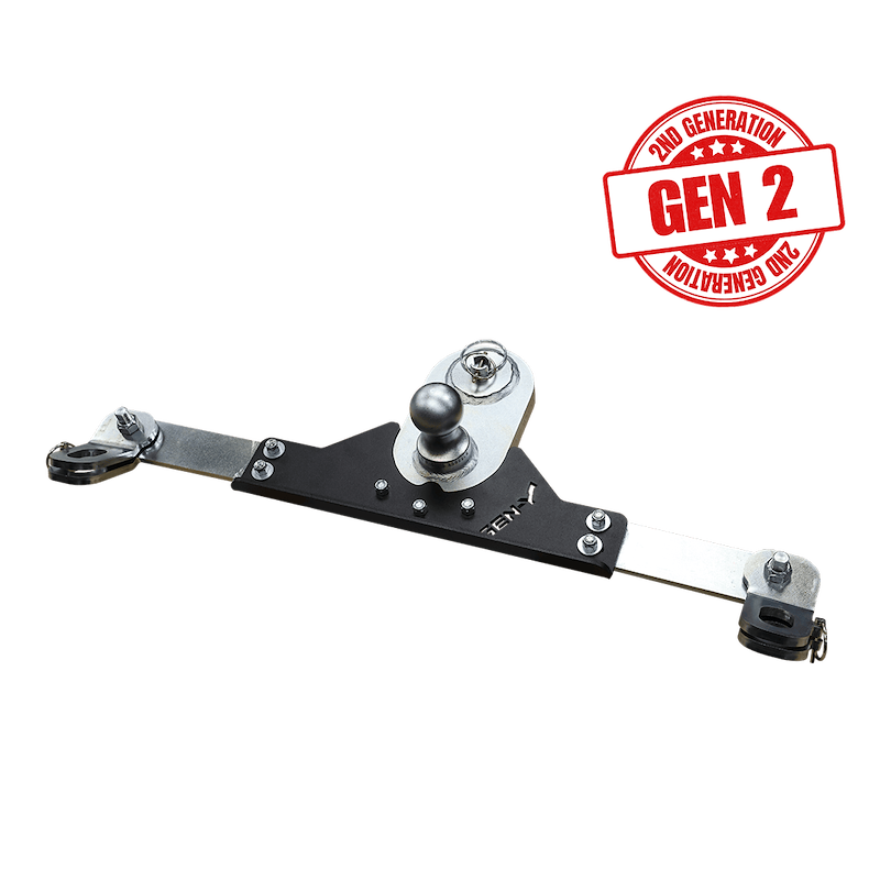 Gen-Y Hitch GH-21011 GEN 2 GoosePuck 5" Offset Ball Ford OEM Puck Mount 25K