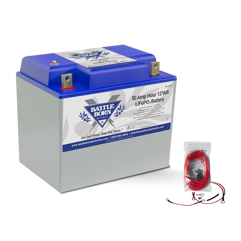 Battle Born Batteries BB1250H-1KIT LiFePO4 Heated Battery Kit
