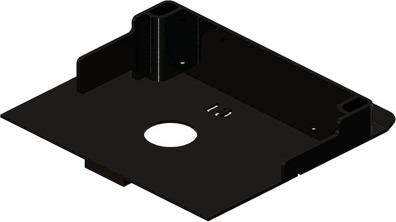 Pullrite 331761 Fifth Wheel Trailer Hitch Adapter Plate Quickconnect for use with Trailair Flexair Kingpin Box