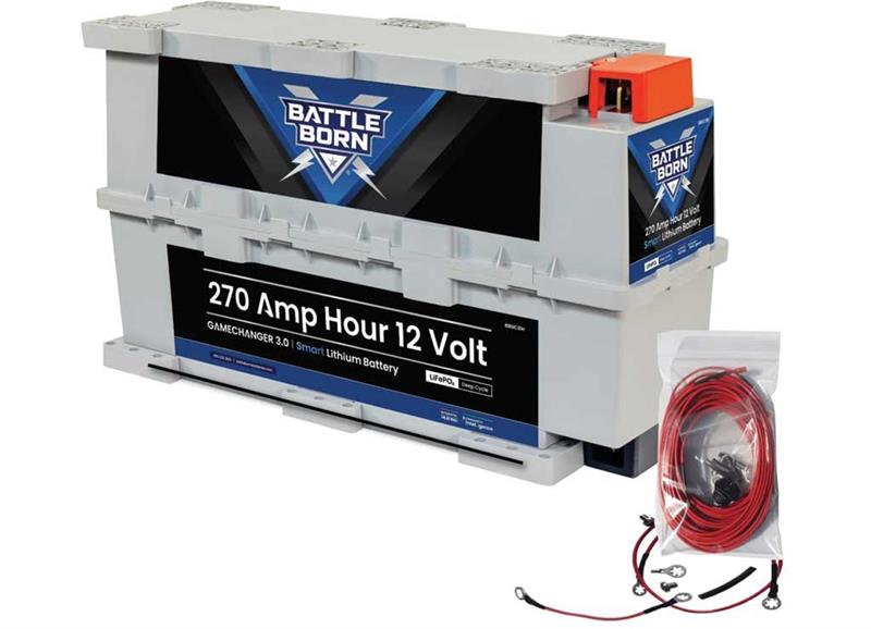 Battle Born Batteries BBGC3IH LiFePO4 Heated Battery Kit