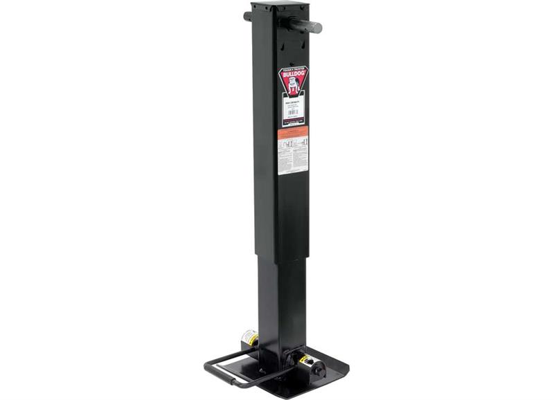 Bulldog 182701 Twin Cam Sidewind Square Weld-On Trailer Tongue Jack