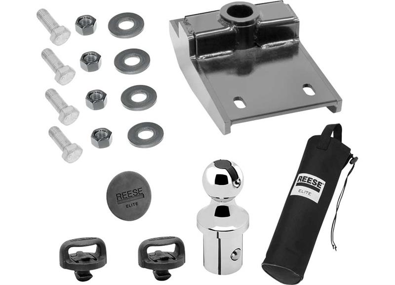 Reese Elite 30158 Under-Bed Bolt-On Gooseneck Head With 2-5/16 Ball, Storage Bag