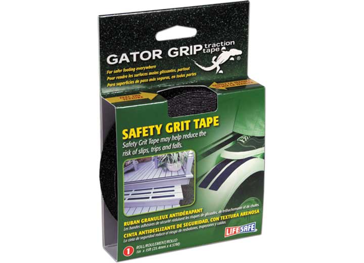 Incom RE3950 Gator Grip Safety Grit Tape - 15' Length x 1" Width