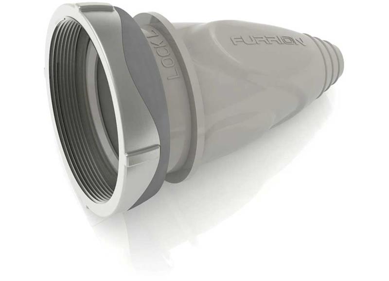 Lippert F30CVL-SS 30Amp Titanium F Cover With Ring