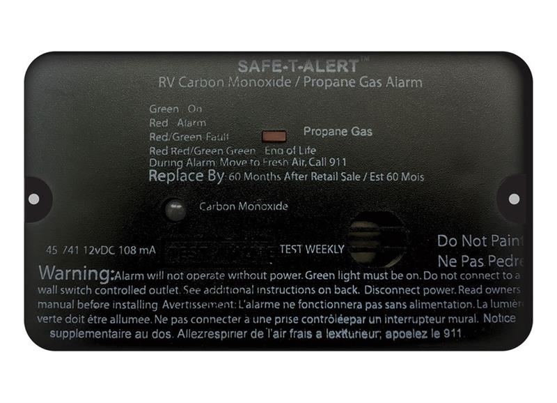 MTI 45-741 Black Carbon Monoxide/Propane Leak Detector