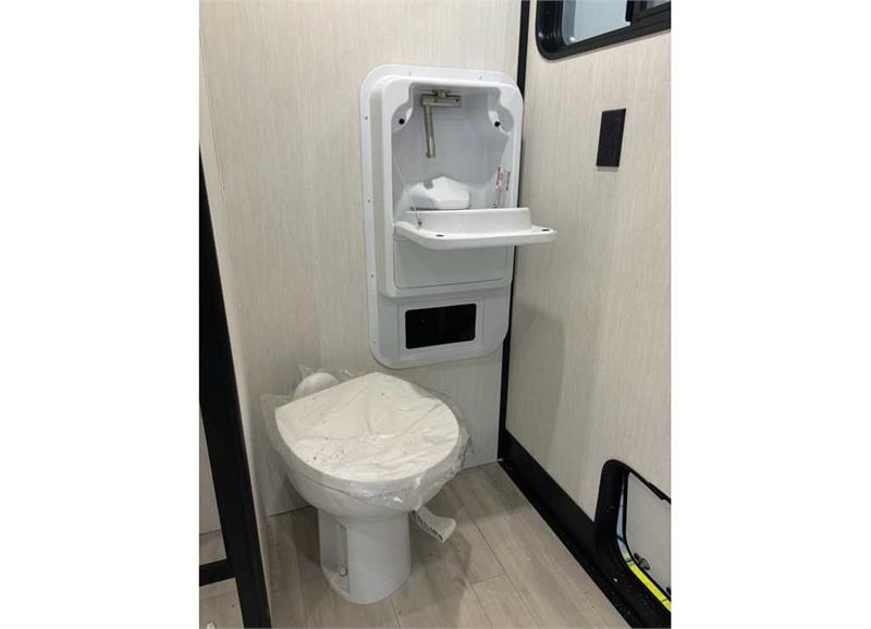 Specialty Recreation FS457A White Flip Sink w/ Cover Plate