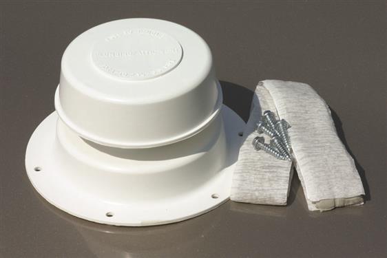 Camco 40033 Polar White Replace-All Sewer Vent Cap