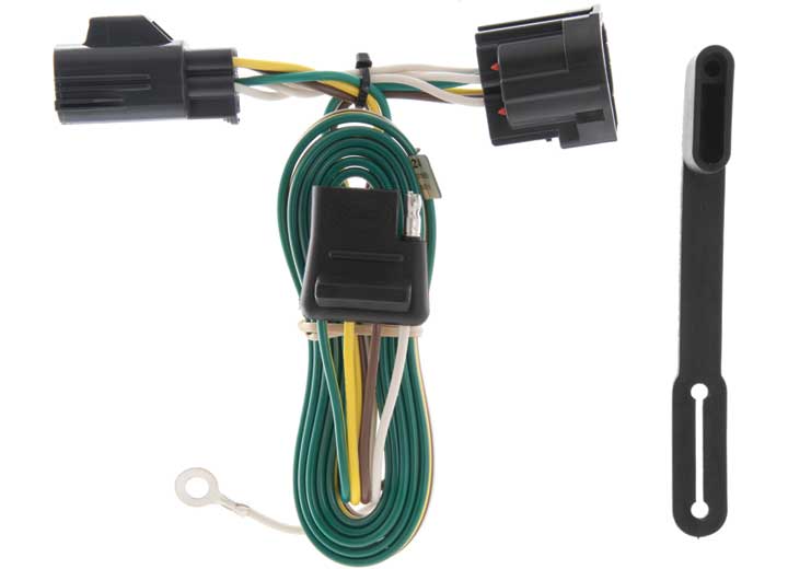 Curt 55124 T Connector With 4 Way Flat Trailer Connection