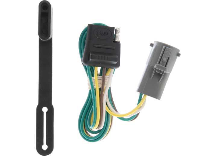 Curt 55241 T Connector With 4-Way Flat Trailer Connector