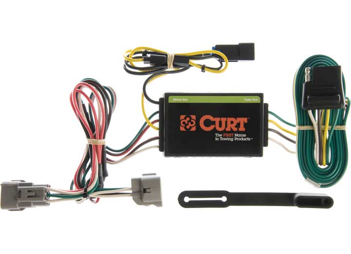 Curt 55260 T Connector With 4-Way Flat Trailer Connector