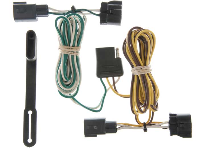 Curt 55329 T Connector With 4-Way Flat Trailer Connector  