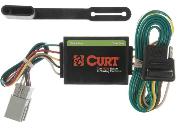 Curt 55336 T Connector With 4-Way Flat Trailer Connector