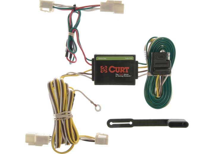 Curt 55341 T Connector With 4-Way Flat Trailer Connector