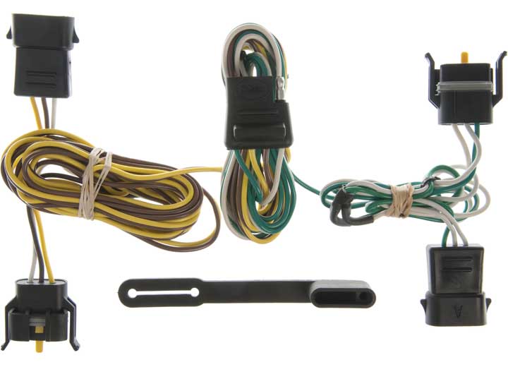 Curt 55344 T Connector With 4-Way Flat Trailer Connector