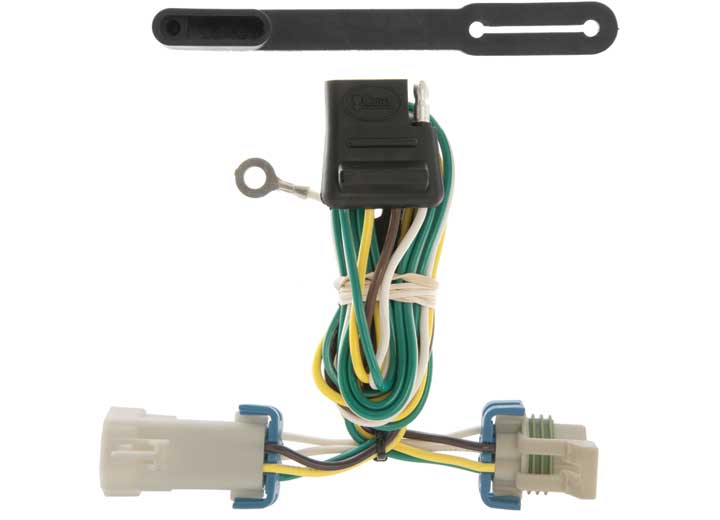 Curt 55359 T Connector With 4-Way Flat Trailer Connector