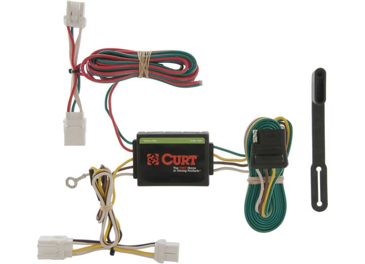 Curt 55361 T Connector With 4-Way Flat Trailer Connector