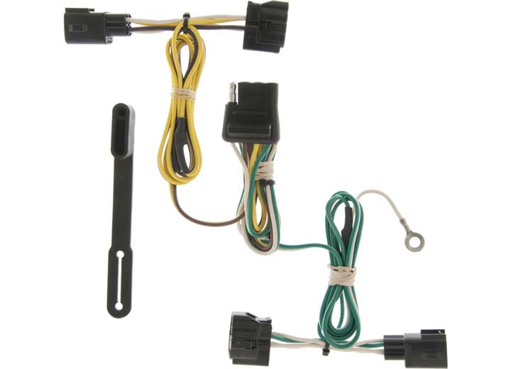 Curt 55363 T Connector With 4-Way Flat Trailer Connector