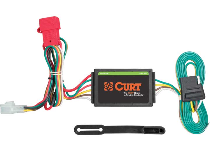 Curt 55370 T Connector With 4-Way Flat Trailer Connector  