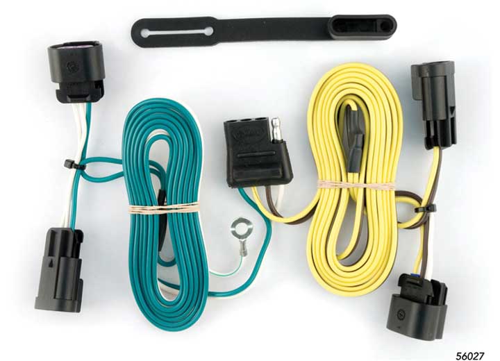 Curt 56027 T Connector With 4 Way Flat Trailer Connection