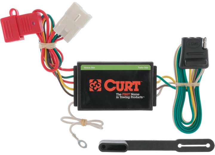 Curt 56039 T Connector With 4-Way Flat Trailer Connector