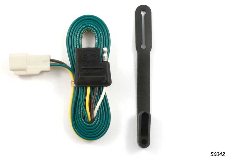 Curt 56042 T Connector With 4-Way Flat Trailer Connector