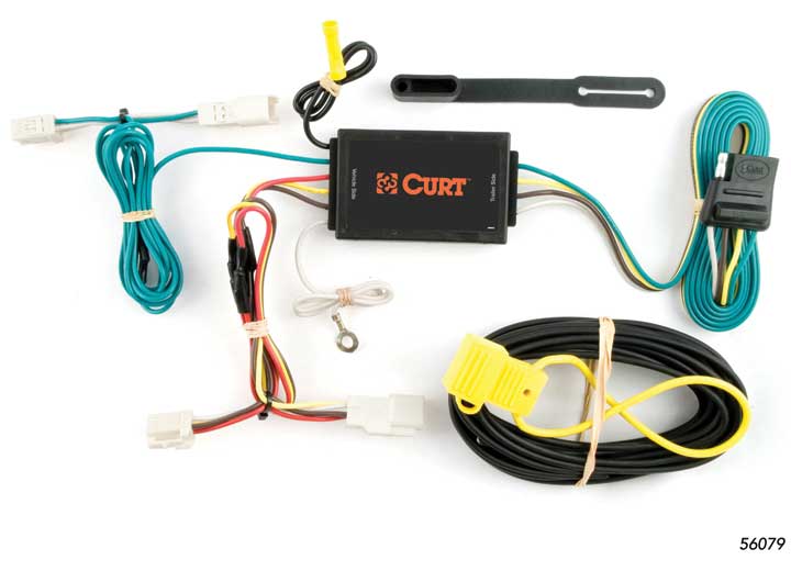 Curt 56079 T Connector With 4 Way Flat Trailer Connection