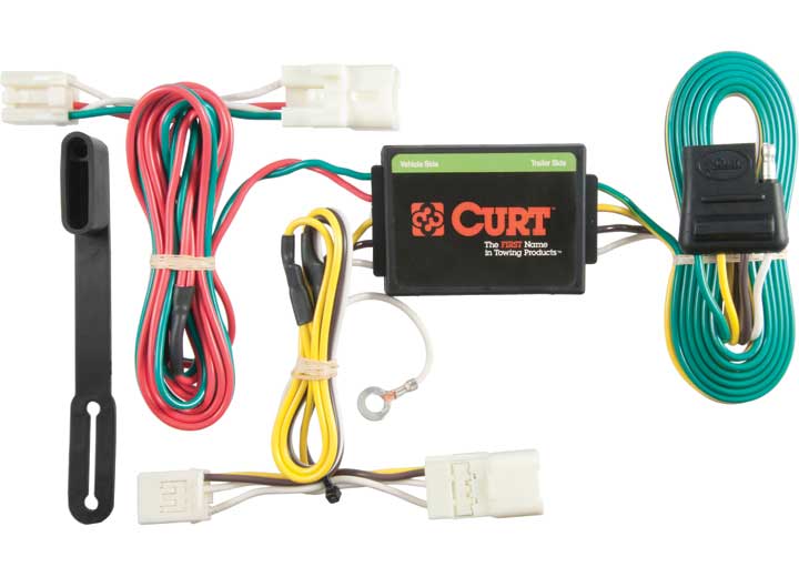 Curt 56126  T Connector With 4-Way Flat Trailer Connector