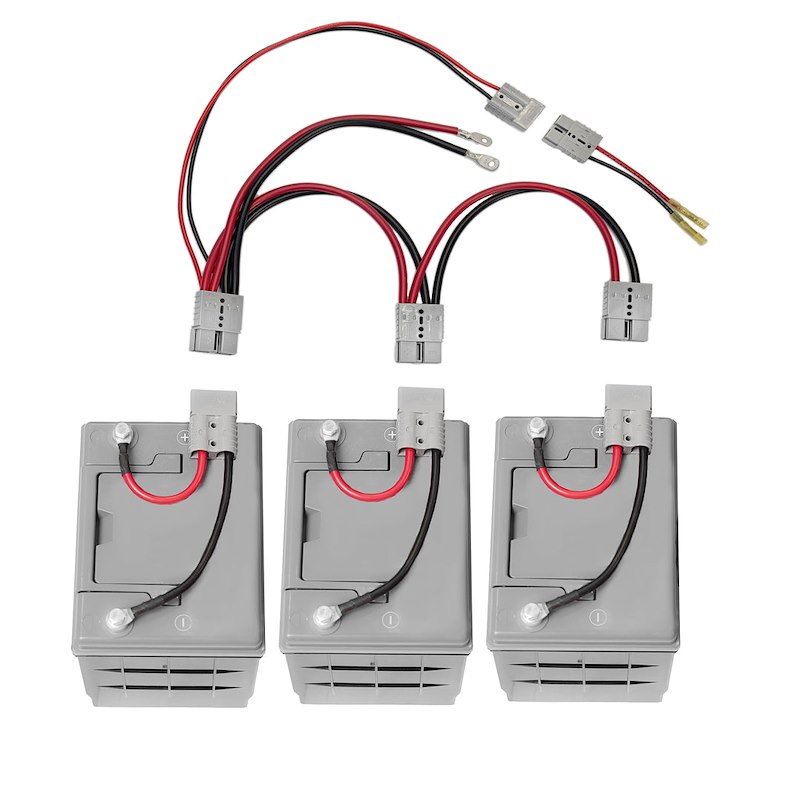 Connect-Ease Boone Docker 312 Allows Connecting Three 12 Volt Batteries With Solar Connection