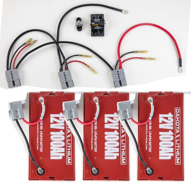 Connect-Ease RCE36VPRO Battery Connection Harness To 36 Volt Trolling Motor