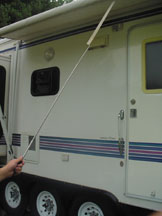 Camco 42544 Awning Pull Wand For Roll-Up Awnings Telescoping 11 IncH to 47 Inch Length